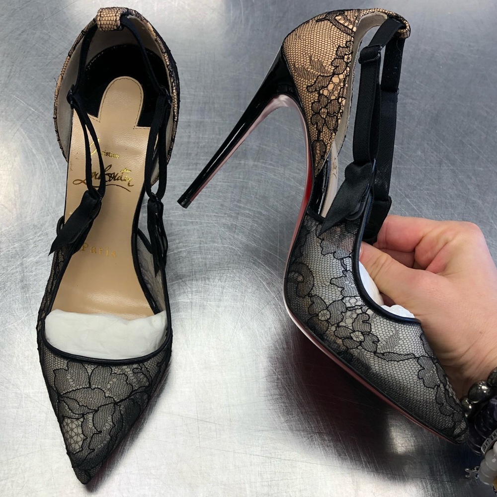 Christian Louboutin Lace stilettos size 37(7)